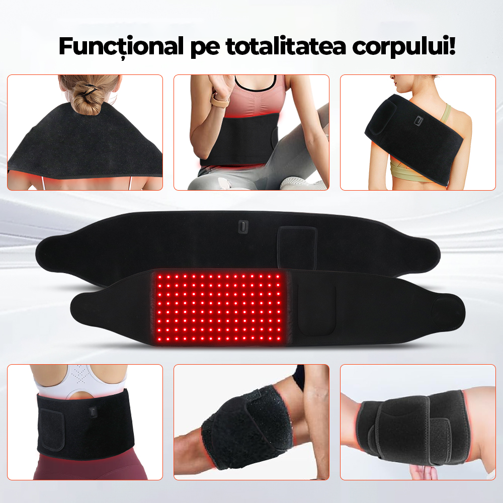 Centură LED pentru remodelare corporală