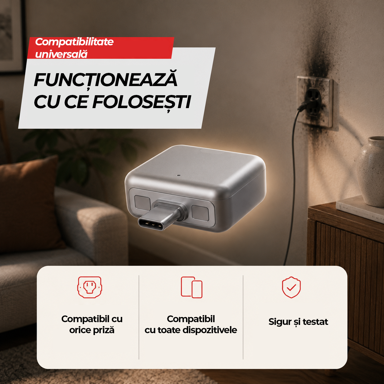 Priză Inteligentă USB-C