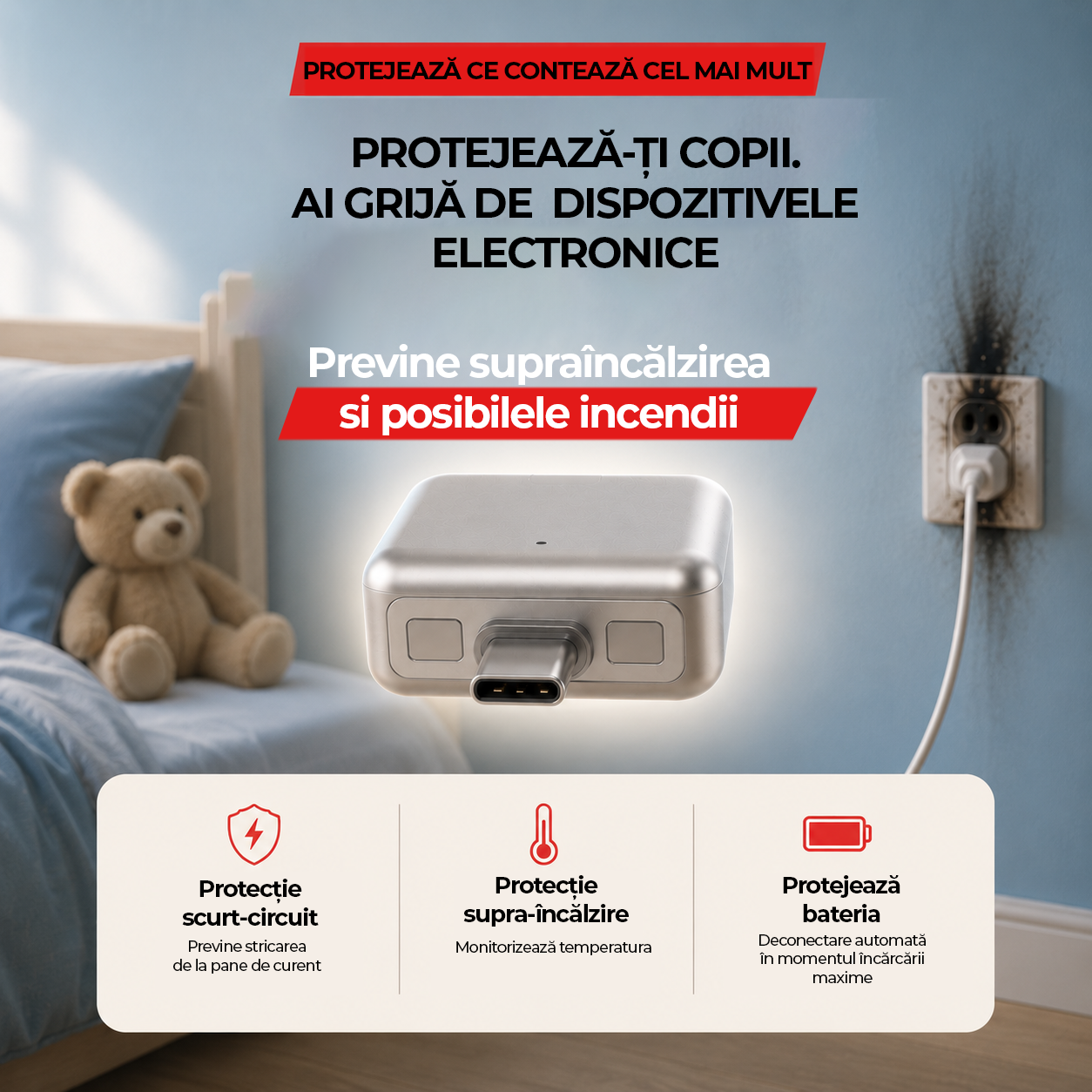 Priză Inteligentă USB-C