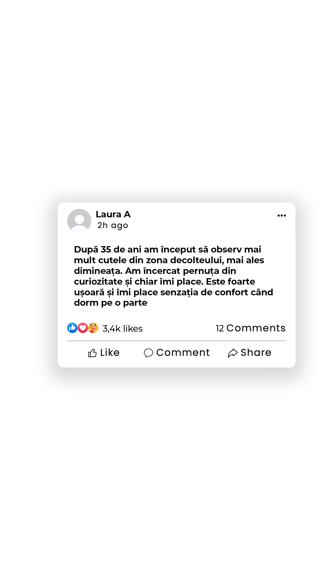 RECENZII  CLIENTI FACEBOOK
