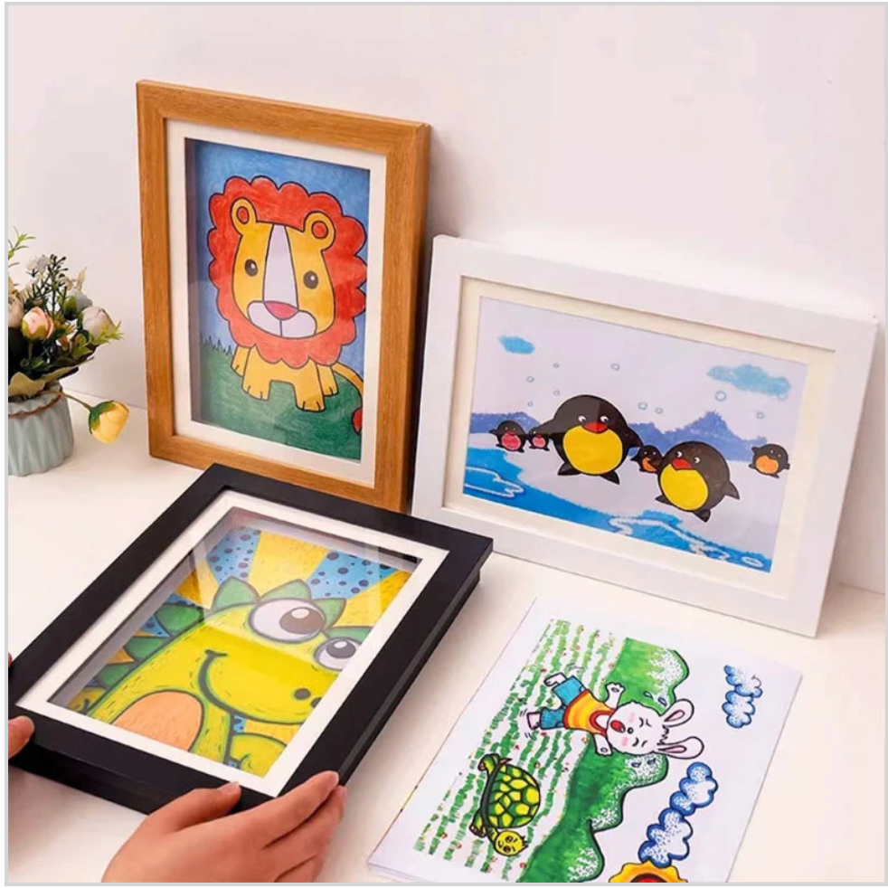 Rama magnetică pentru desenele copilului tău