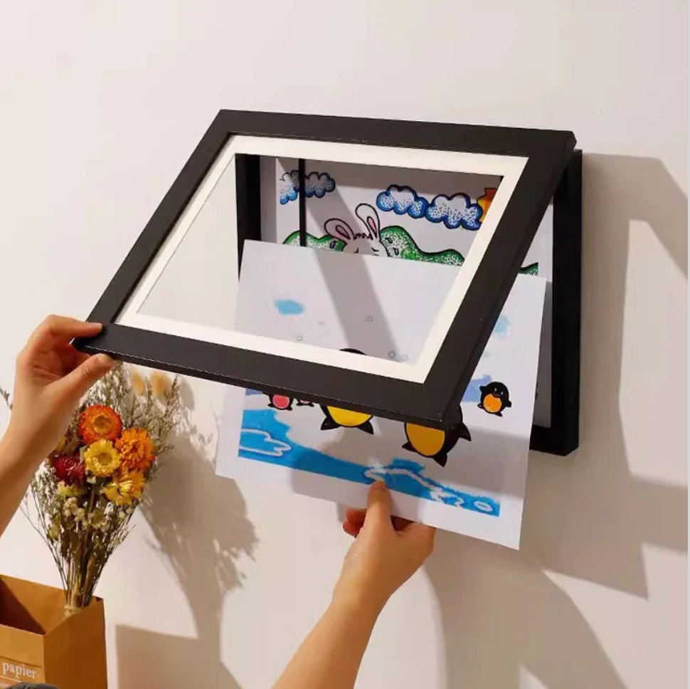 Rama magnetică pentru desenele copilului tău