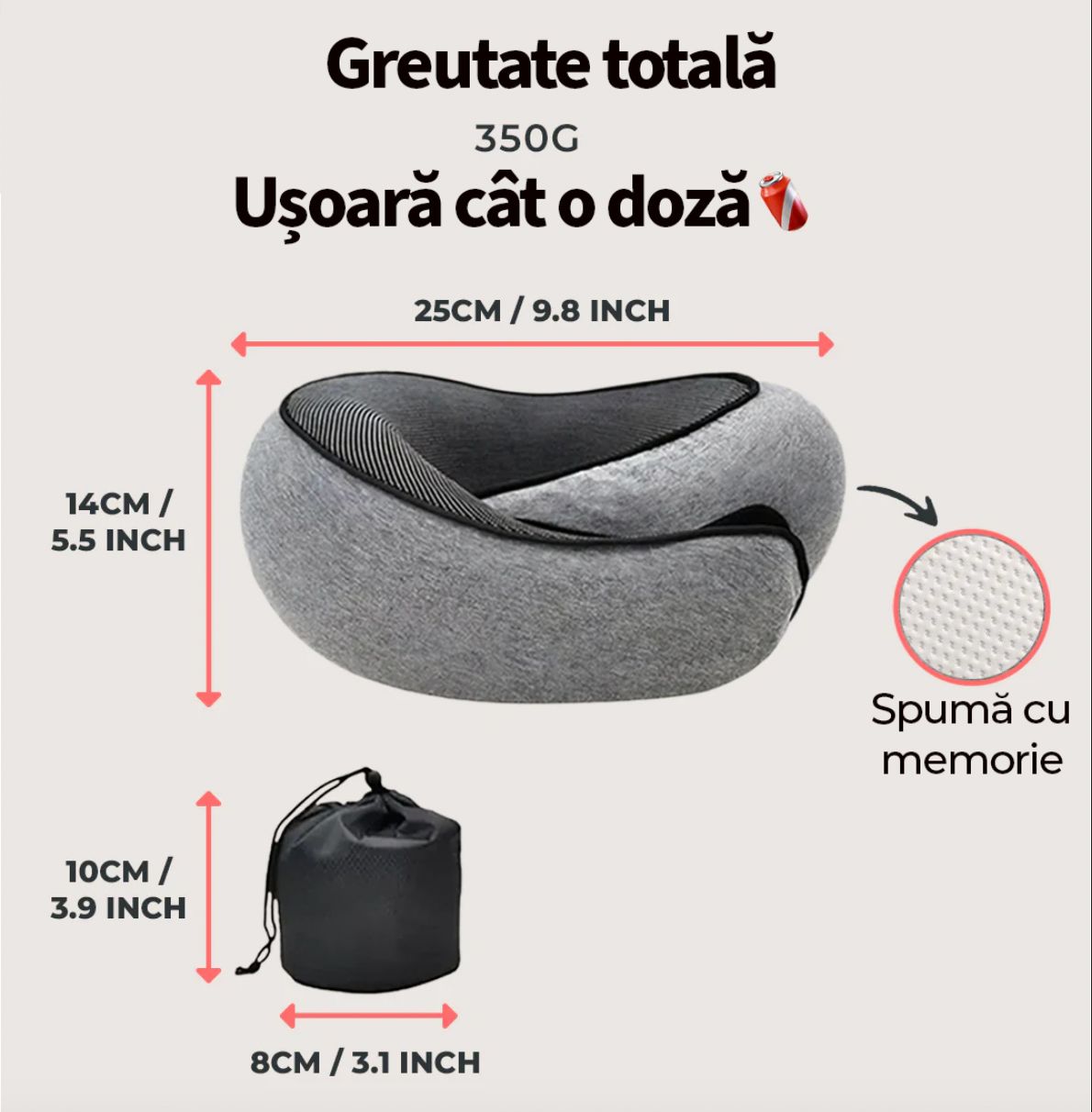 Perna pentru calatorii VIRAL TECH