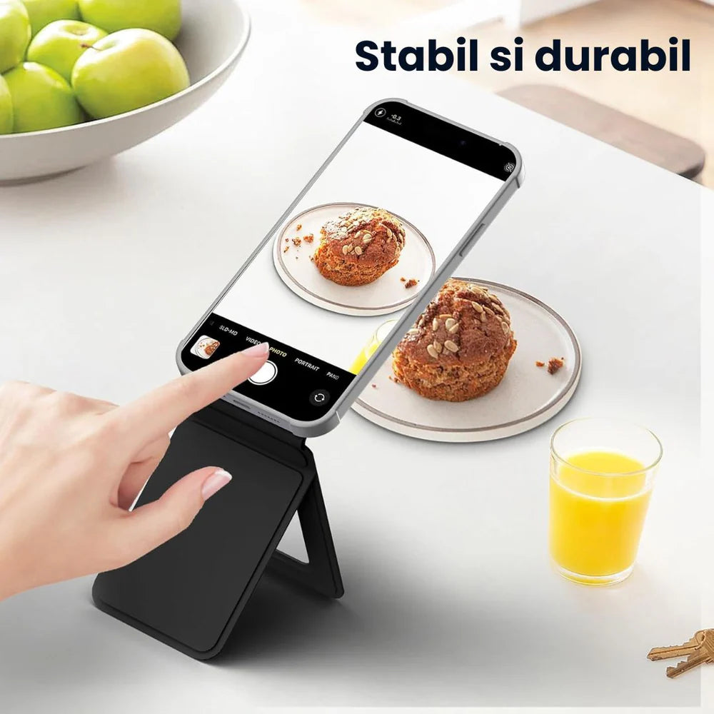 Trepied Magnetic pentru Telefon, Pliabil si Reglabil MagSafe