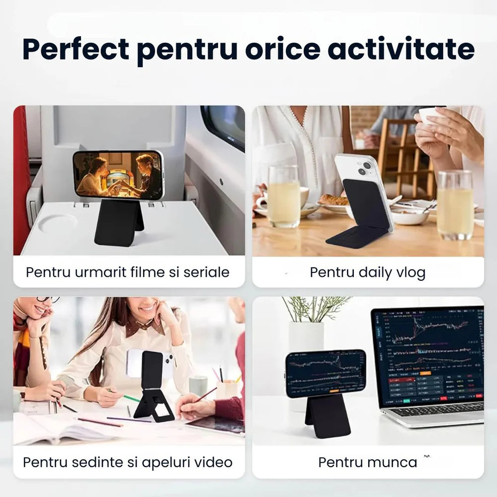 Trepied Magnetic pentru Telefon, Pliabil si Reglabil MagSafe