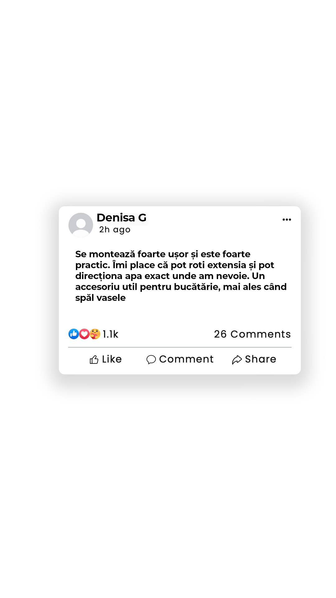 RECENZII CLIENTI FACEBOOK