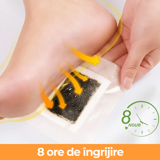 Plasturi naturali pentru purificarea organismului