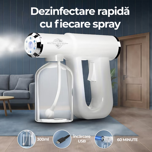 Pistol Cu Spray Dezinfectant