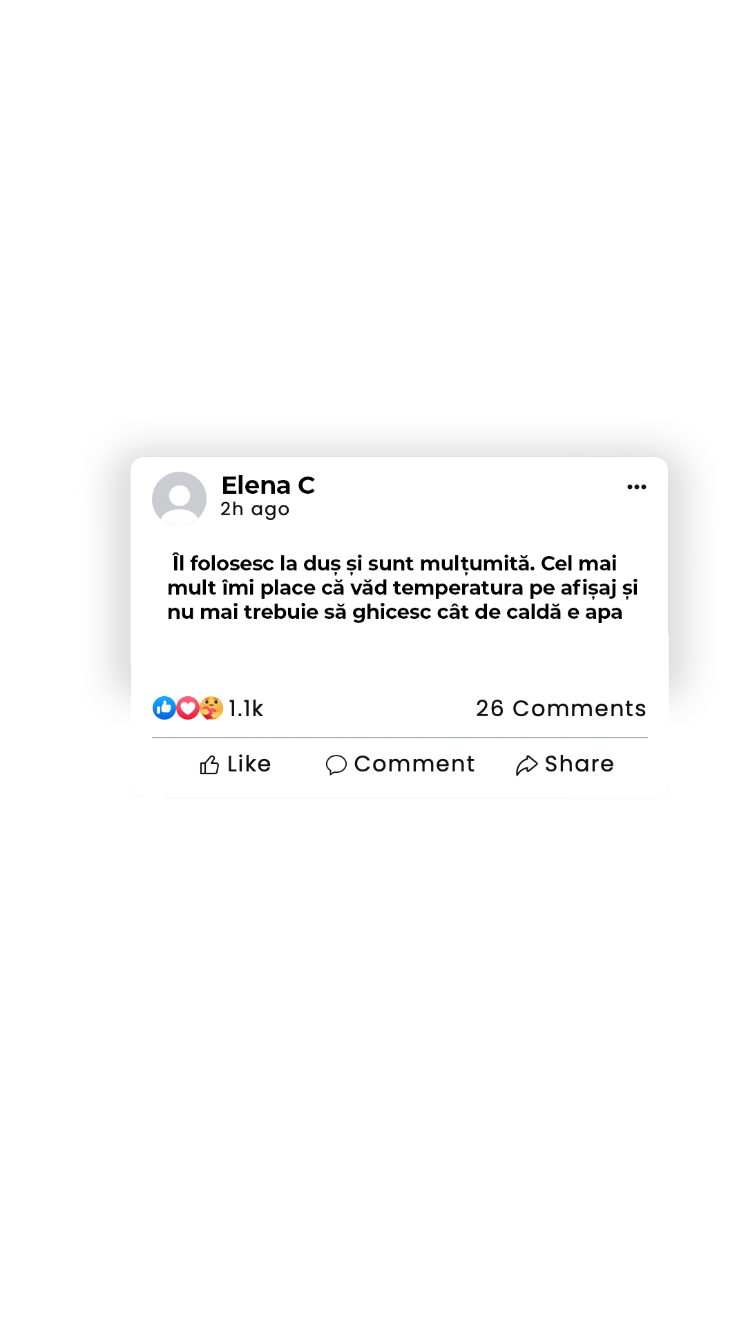 RECENZII CLIENTI FACEBOOK